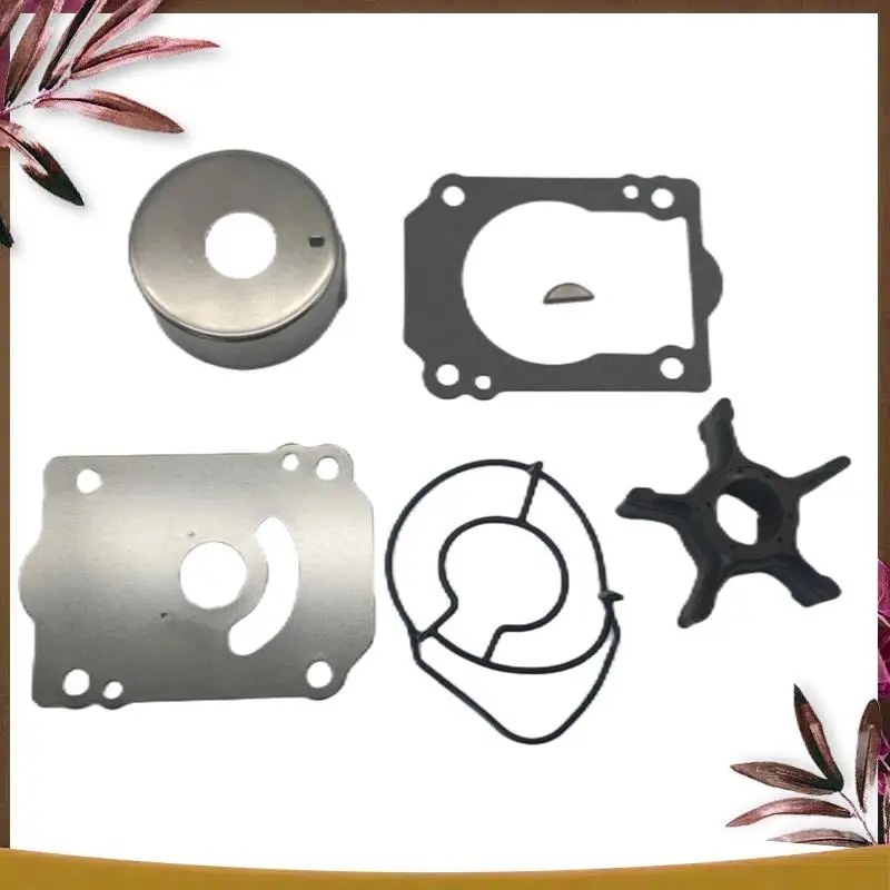 

AB59-17400-96J00 Комплект крыльчатки водяного насоса для подвесного двигателя Suzuki DF 150 175 200 17400-96J01 17400-96J02 17400-96J04, запасная часть