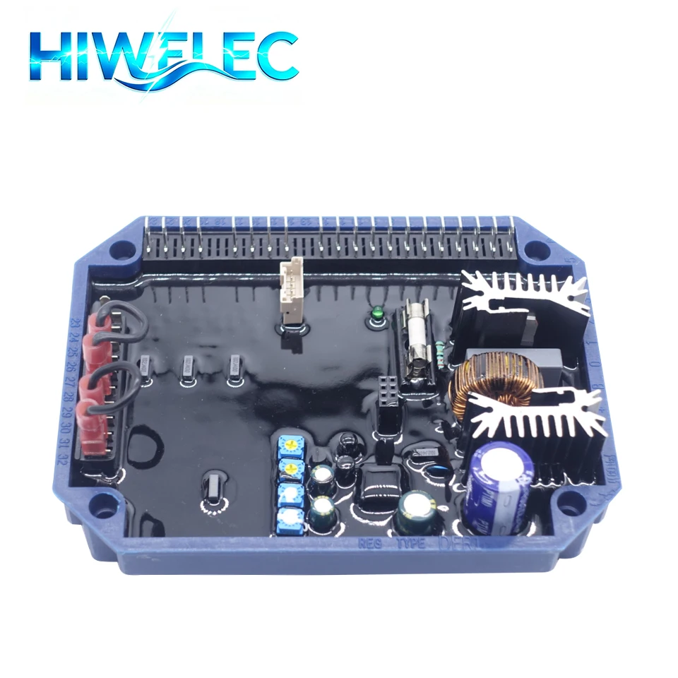 DER1 AVR Mecc Alte Automatic Voltage Regulator Diesel Generator Excitation Stabilizer For Genset Volt Regulation