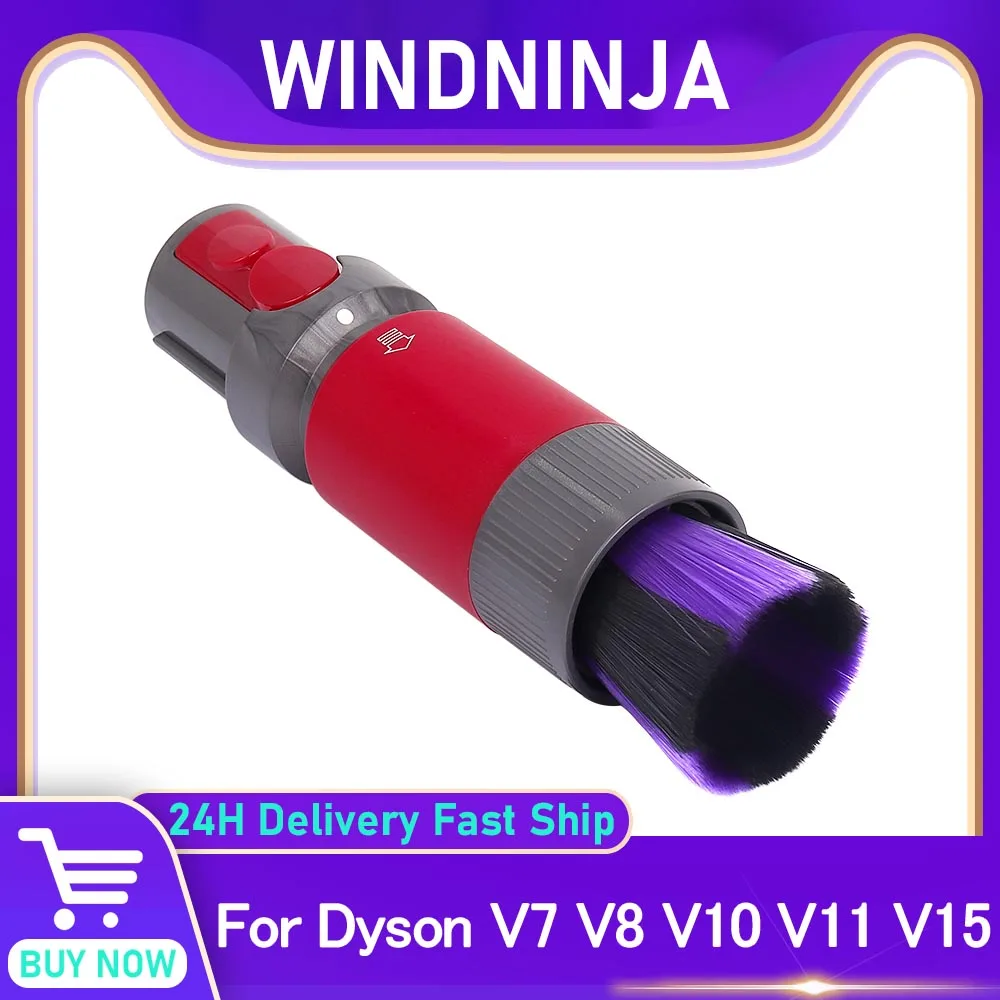 Traceless Staub Pinsel Für Dyson V7 V8 V10 V11 V15 Staubsauger Zubehör Weiche Kratzfreie Staub Pinsel Ersatzteil