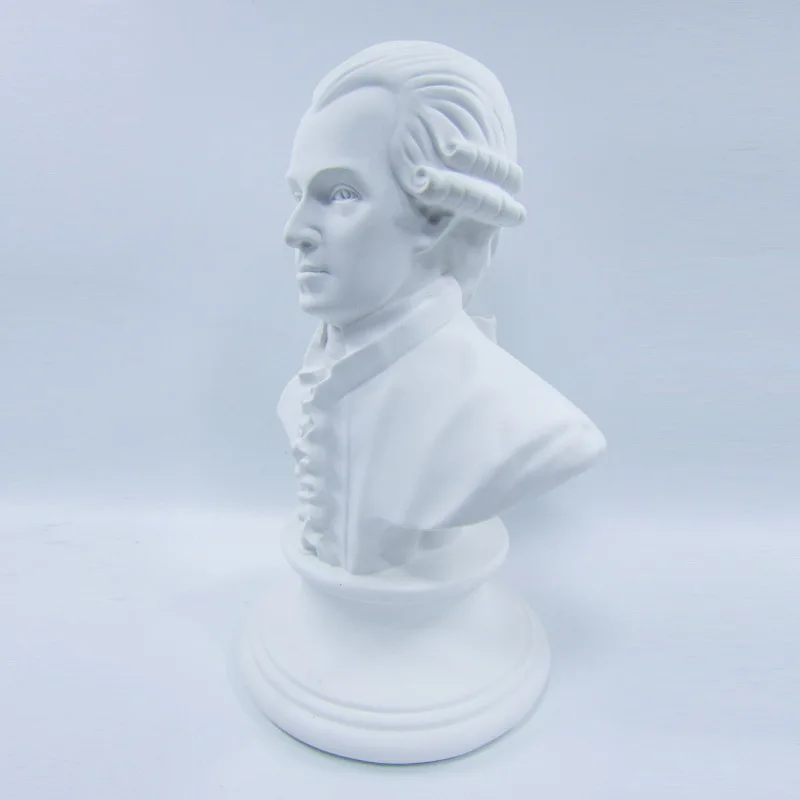 Nordic Style 15CMHigh Resin Imitation Mozart Art Statue Figure Sculpture European Style Living Room Decoration