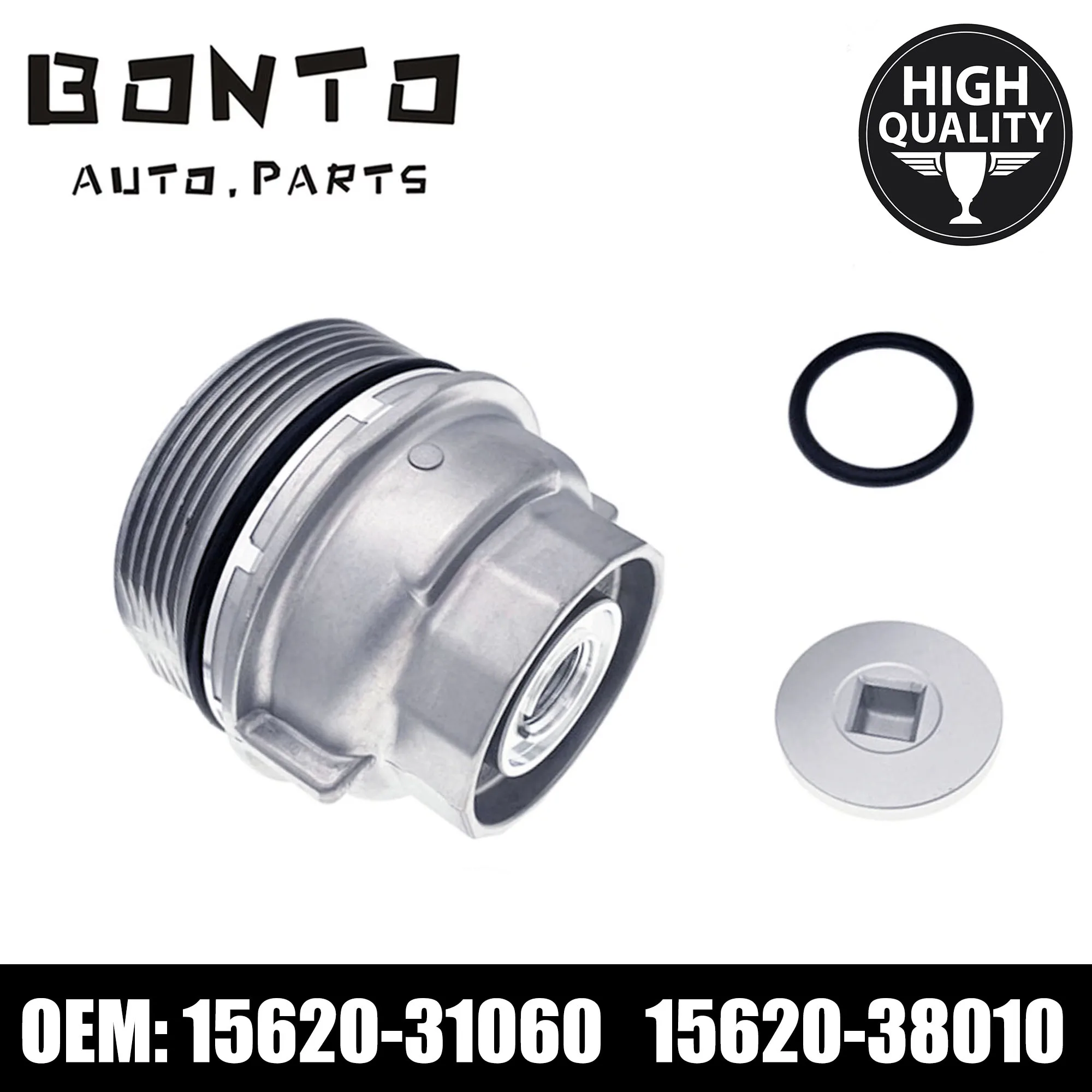 BONTO Oil Filter Housing Cap Assembly For Toyota  Lexus CAMRY Replace 15620-31060 15643-31050 15620-38010
