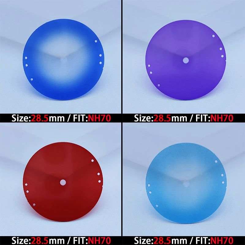 قرص الفيلم الهيكلي 28.5 مم مناسب لاستبدال ملحقات علبة وساعات الحركة NH70
