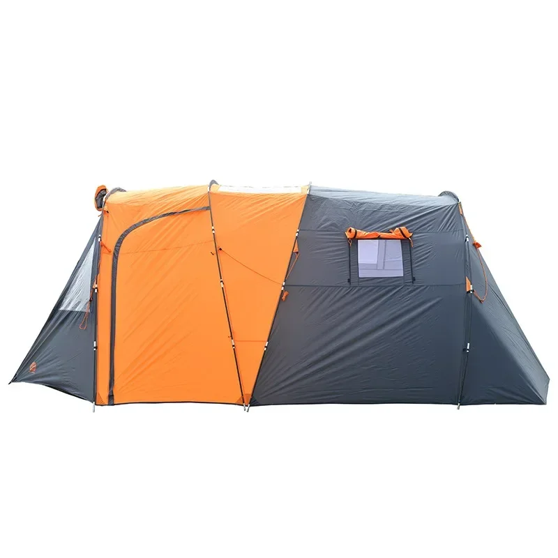 6 People 15 Square Meters Large Camping Tent 2 Separate Rooms 6 Person Family Outdoor Travel Camp Tents