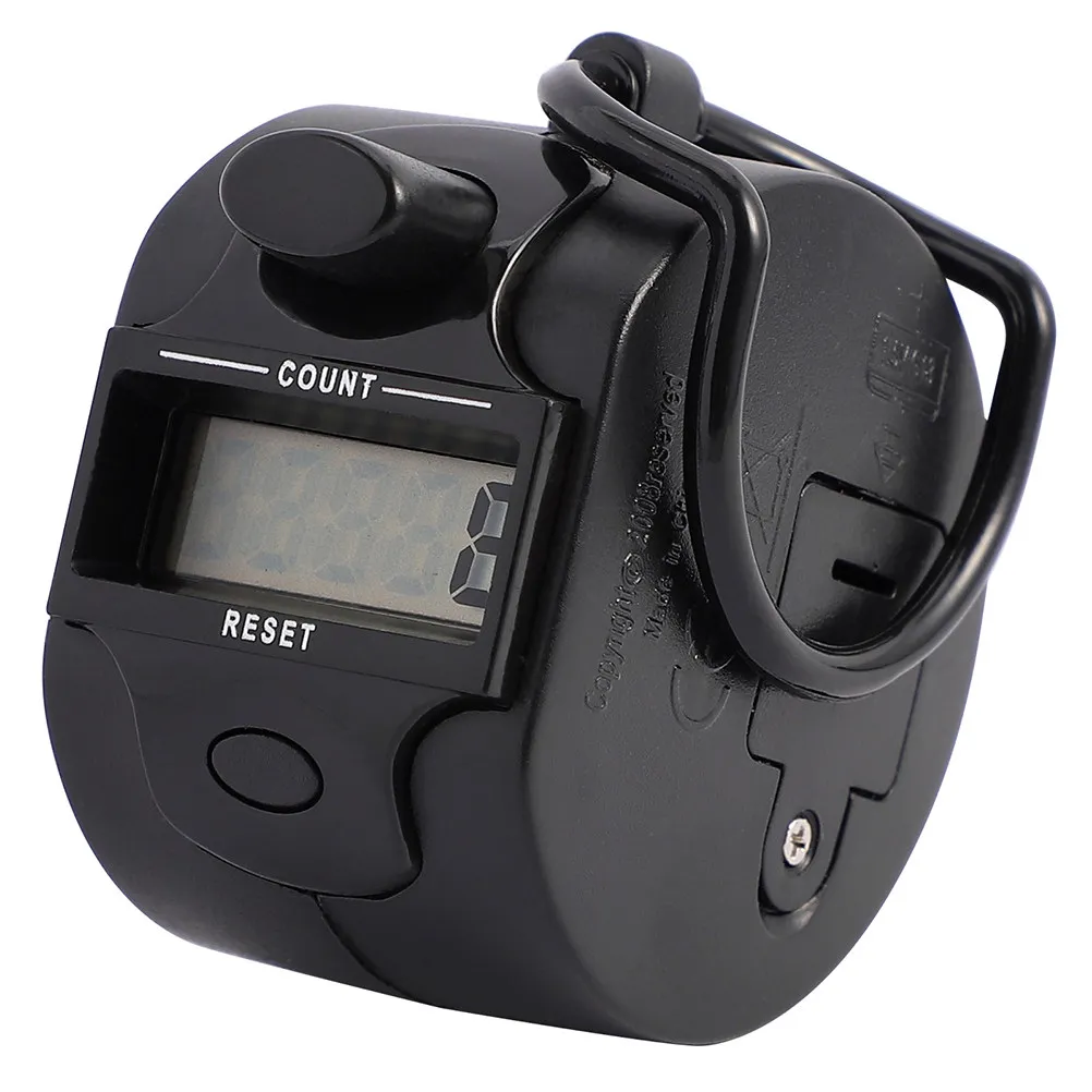 

2Pcs Digital Counter Manual Tally Counter 5 Digit Up to 99999 Ergonomic Portable Counting Recorder for Sports