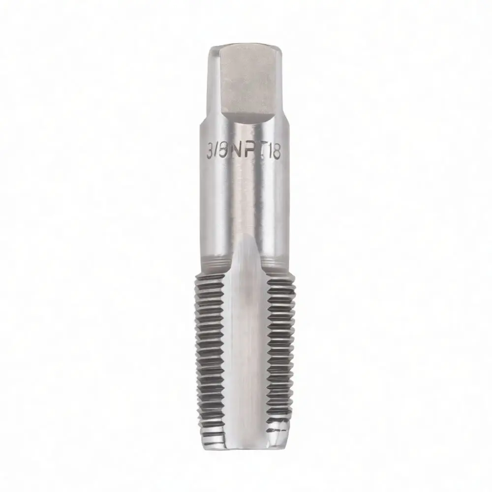 NPT Pipe Thread Tap Tool Repairing Bits Manual Screw Rethreader Plumbing Water Pipe Fitting Metal Cutting Maintenance Tooling