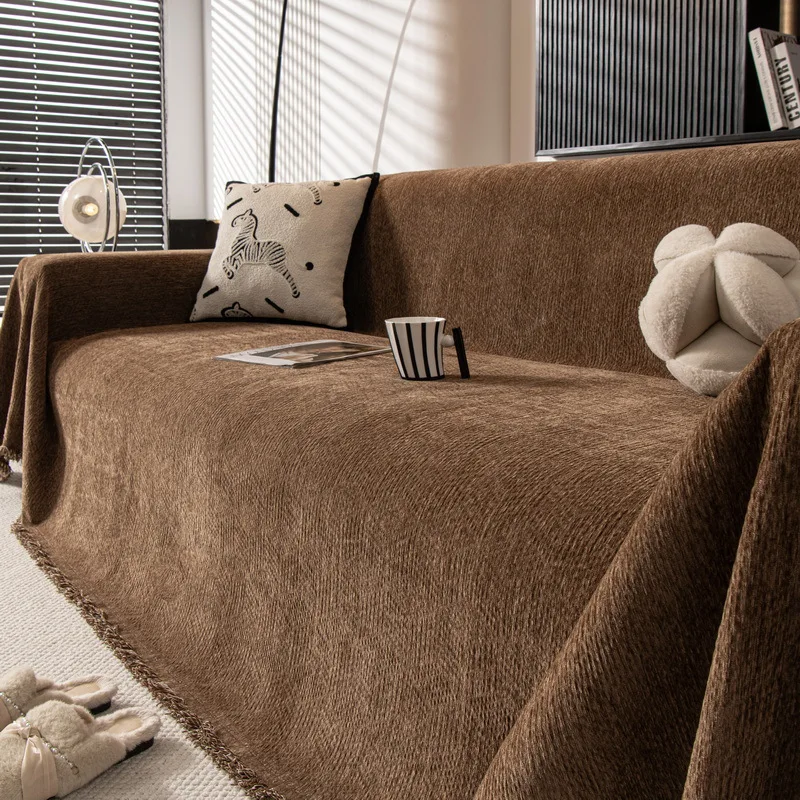 Sofa Towel Chenille Four Seasons Universal Sofa Cover All-inclusive Universal Simple Sofa Blanket