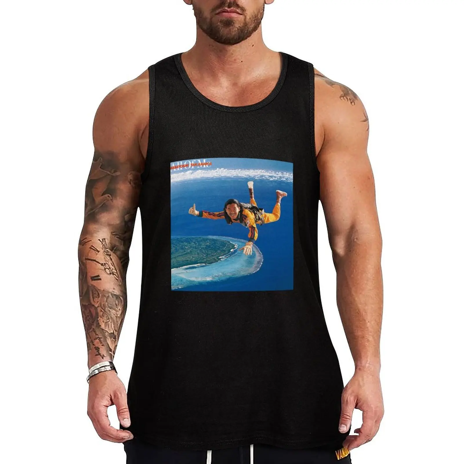 

Masayoshi Takanaka All Of Me Обложка альбома Майка Мужская одежда футболки для мужчин одежда для мужчин летний топ для спортзала