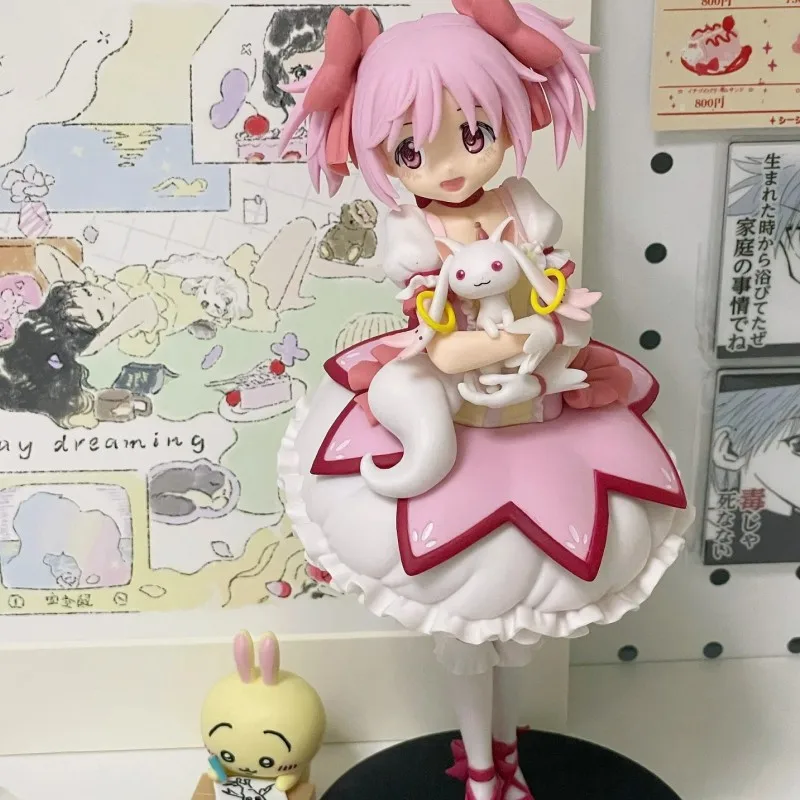 ใหม่มาถึง Puella Magi Madoka Magica Magic Girl อะนิเมะรูปของเล่น Kawaii Collection Action Model Decor รูปปั้นตุ๊กตาของขวัญ