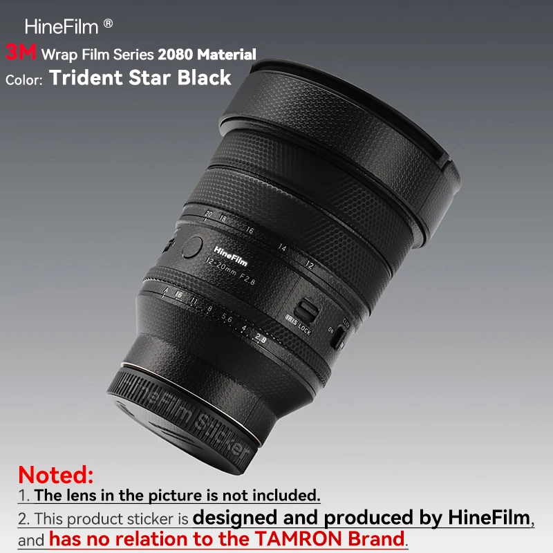 Customized Skin for Tamron 12-20 F2.8 for Sony Mount Lens Wrap Cover 12-20F2.8 Lens Decal Skin 12 20 Sticker 12-20mm F2.8 Skin