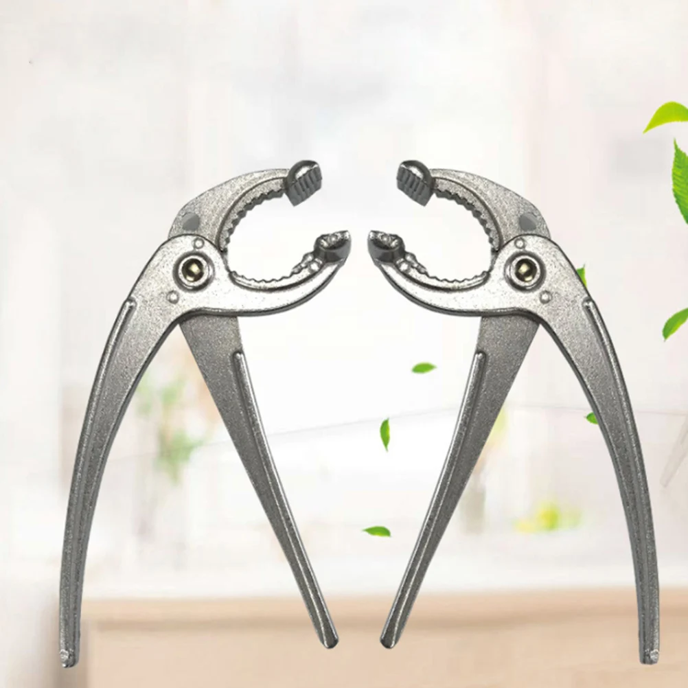 

2Pcs Anti scalding Bowl Clip Stainless Steel Kitchen Gadget Practical Stone Pot Clamp Plate Holder Hot Dish Tool