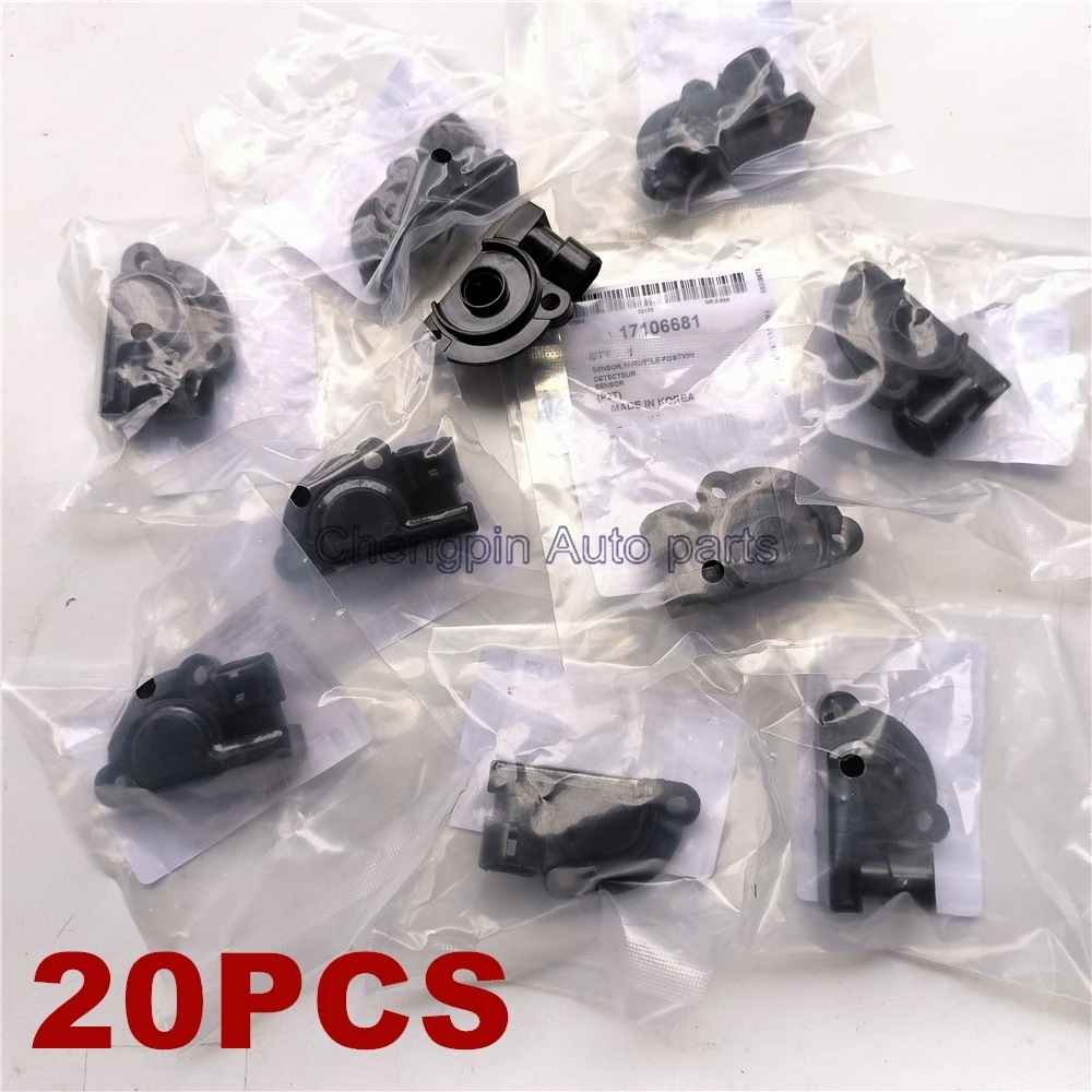 

20pcs/lot Throttle Position Sensor TPS OEM# 17106681 TPS For Buick Excelle Chevrolet Daewoo For Opel Vauxhall