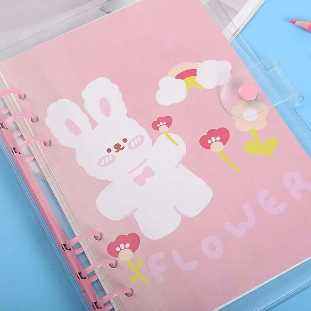 A5 Journal Binder Little Daisy cancelleria per studenti Daisy Notebook Binder raccoglitore cartella di File copertina per Notebook raccoglitore letterario Shell