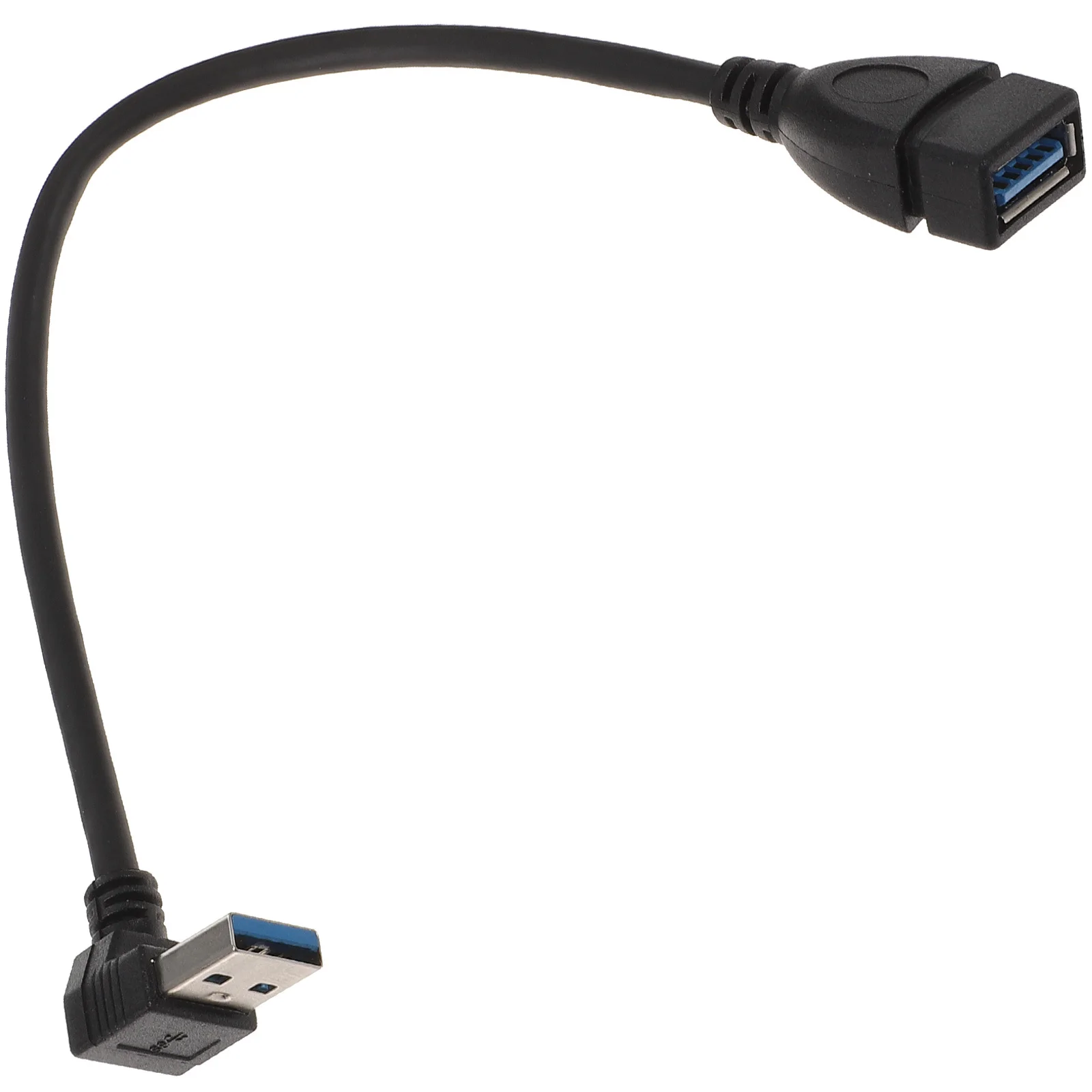 USB 3.0 A-Verlängerungskabel, 90-Grad-rechtwinkliger Adapter nach oben, Design, USB 3.0-Datensynchronisierung, Computerzubehör, Computerzubehör