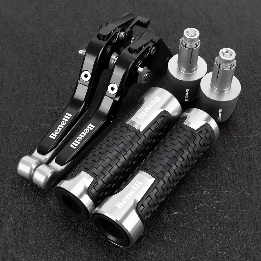 

CNC Aluminum FOR Benelli Leoncino800 Leoncino 800 Motorcycle Accessories Brake Clutch Levers 7/8"22MM Grips Handlebar Handle End