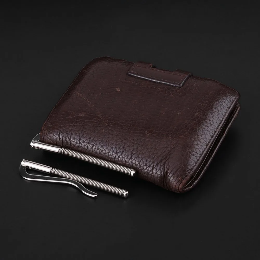 5pcs 5 Pcs Money Spring Clip Spring Mechanism DIY Tool Leather Wallet Clip Silver Tone Credit Card Holder Wallet Crafting