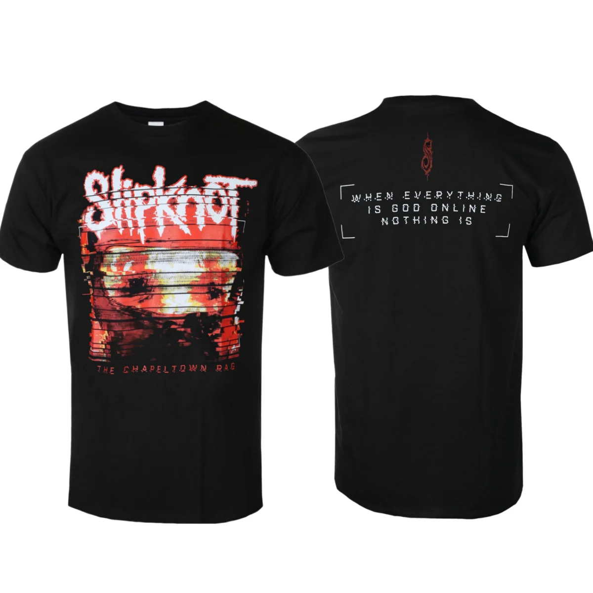

Футболка Slipknot The Chapeltown Glitch с принтом в стиле рэг-арт, унисекс, 100% хлопок, в стиле Nu Metal, уличный повседневный ретро-топ