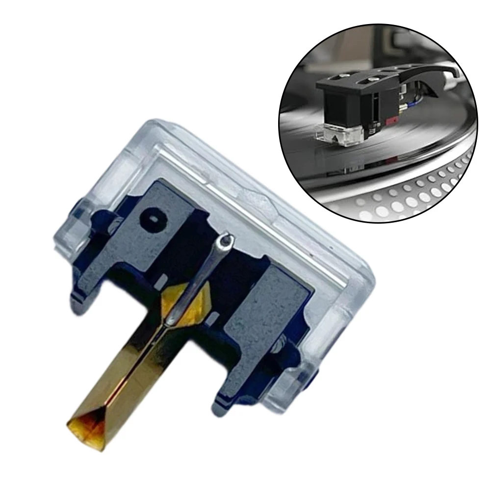 Black Red Needle Stylus Replacement For SHURE M44-7 N44-7 Cartridge Turntable Phonograph Record Player Audio Accessories