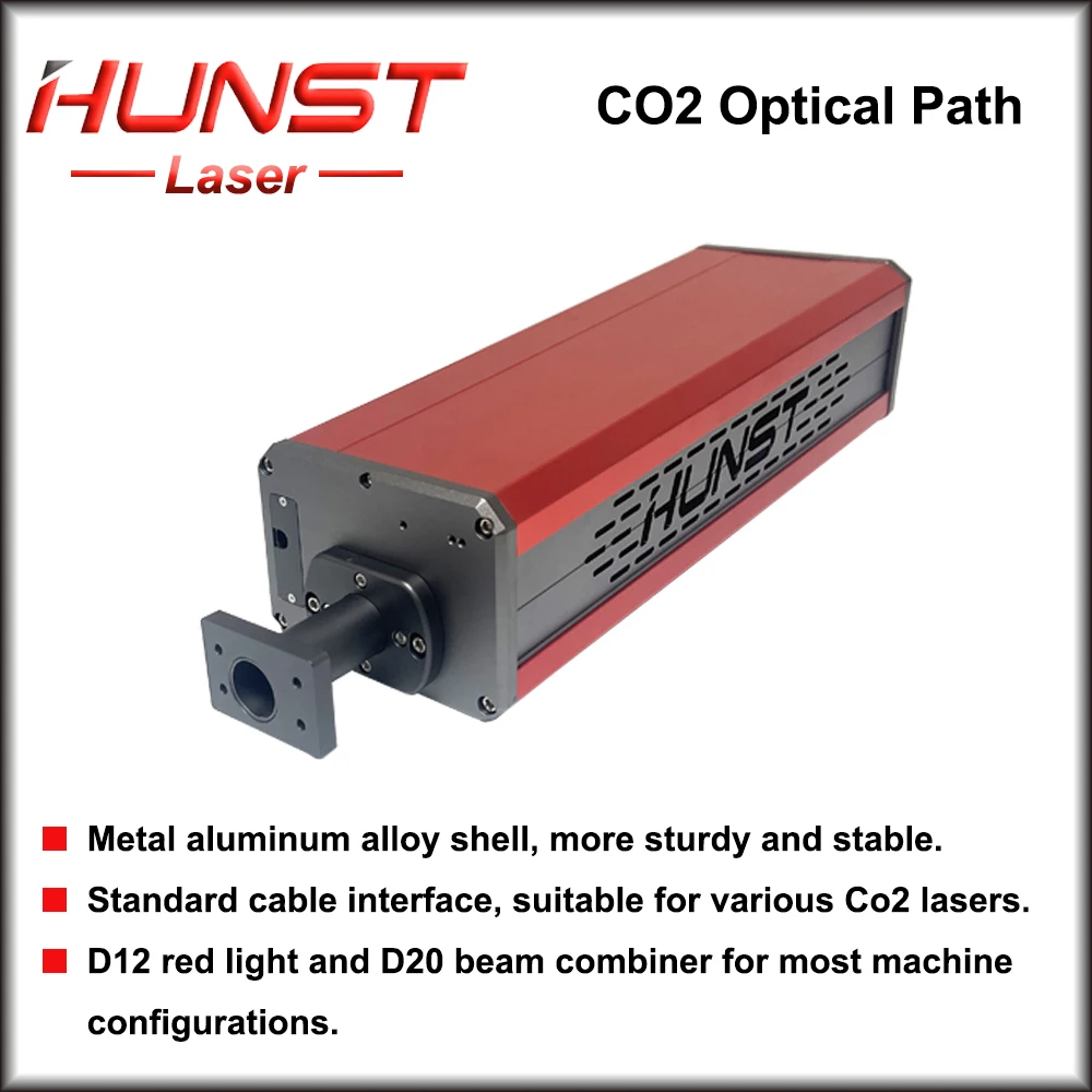 

HUNST Co2 Laser Module Path SYNRAD CRD DAVI RF Laser Source Mechanical Parts Red Optical Path for 10.6um CO2 Marking Machine