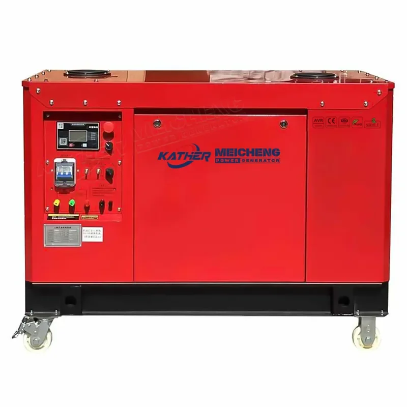 5kVA 8kVA 10kVA 12kVA 15kVA 20kVA Air Cooling Silent Generator Set 12/24V Electric Start LPG/Biogas Generador