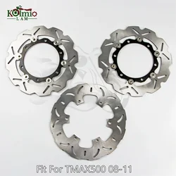 Fit for 2008 - 2011 YAMAHA TMAX500 T-MAX500 Motorcycle Front Rear Brake Disc Rotor XP500 TMAX 500 2009 2010