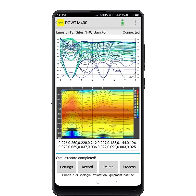 PQWT-M100 Geological Survey Instrument for borehole well drilling 100M