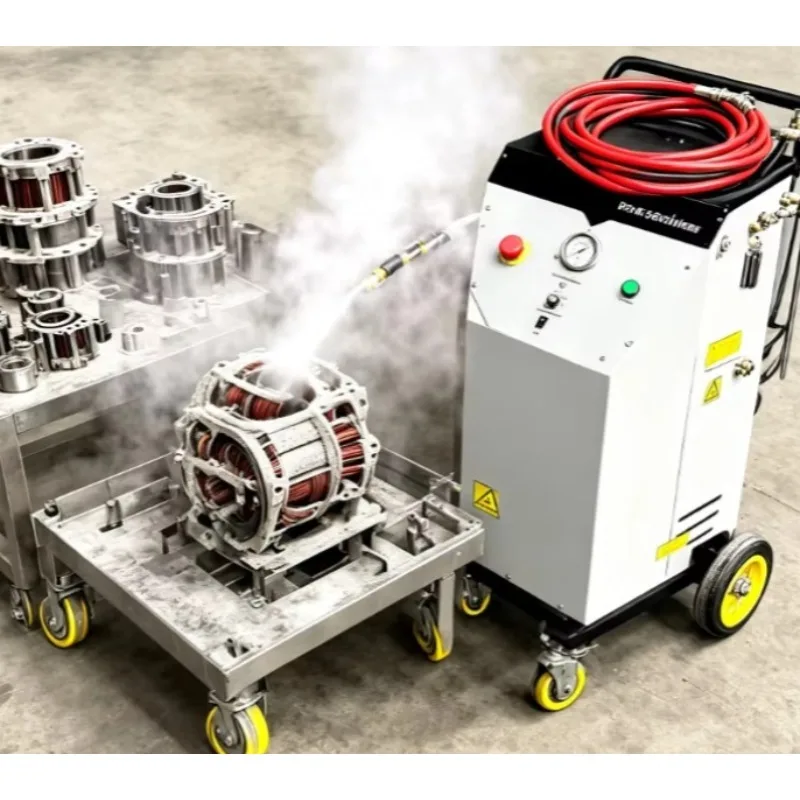 Efficient Portable Dry Ice Cleaner for Car Engine Piston Carbon Cleaning China Made
