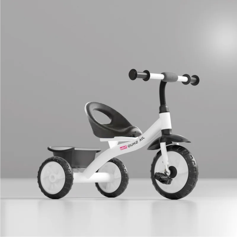 JiaShuo Kids Tricycle for 1-6 Years Old Toddlers Baby Push Handle Pedal Trike Large Size Safe Outdoor Riding Toy for Kindergarte