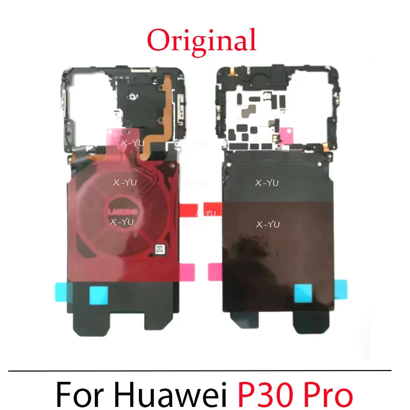 For Huawei P20 P30 Pro RS NFC Antenna Sensor Chip Camera Motherboard Bracket Wireless Charging Receiver Flex Cable