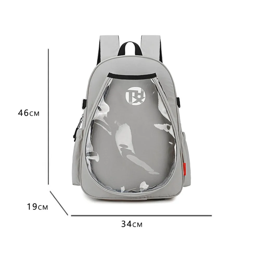 

Multifunctional Tennis Racket Backpack Large Capacity with Shoes Pocket Badminton Rackets Bag Waterproof Lightweight