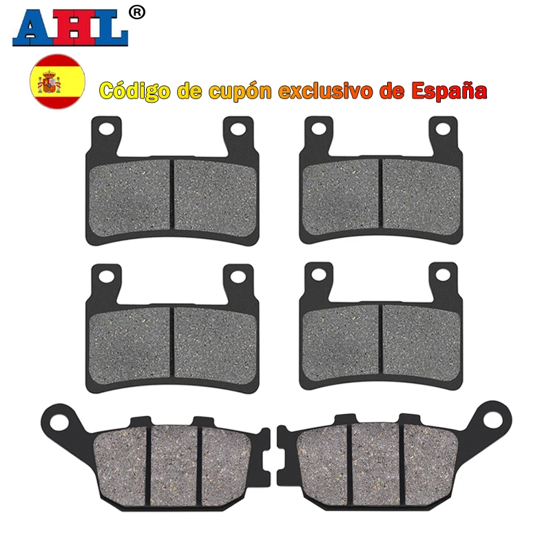 Pastillas de freno delanteras y traseras de motocicleta AHL para Honda CBR 600 F4 F4i CBR929 CBR954 FIREBLADE CBR900 RR VTR 1000 SP-1 (SP45) CB1300
