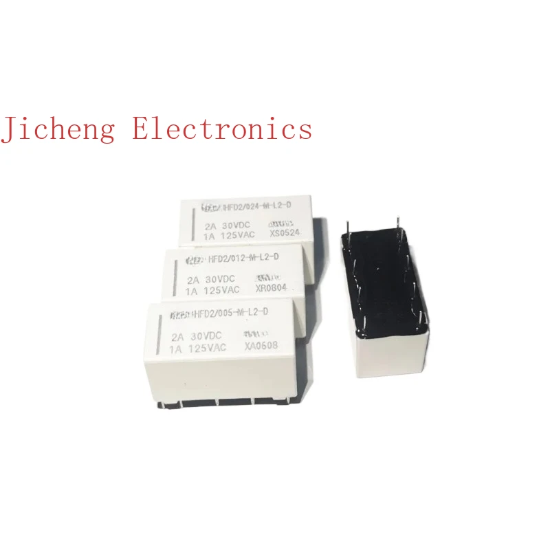 

5PCS Magnetic latching relay HFD2/005-M-L2-D HFD2-005-M-L2-D HFD2-012-M-L2-D HFD2-003-M-L2-D HFD2-024-M-L2-D 10pin 5V