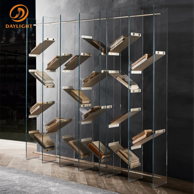 Luxury American Bookcases Stainless Steel Bookshelves Child Library Book Shelves Modern Metal Display Rack Bookrack