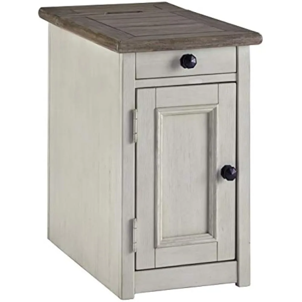 Ashley Furniture Signature Design-Bolanburg Chairside Chair Side End Table, 14