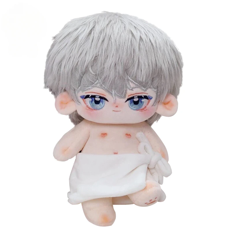 20cm Anime Cute Love and Deepspace Xavier Cosplay Plush Doll Body Dress Up Stuffed Toys Cute Dolls Figures Xmas Clooection Gift