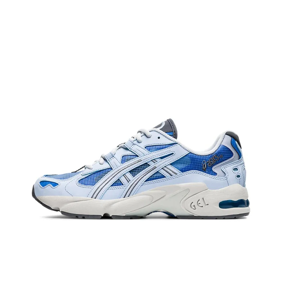 ASICS Gel Kayano 5 Running Shoes Unisex Low Top Blue/White 1021A287-400