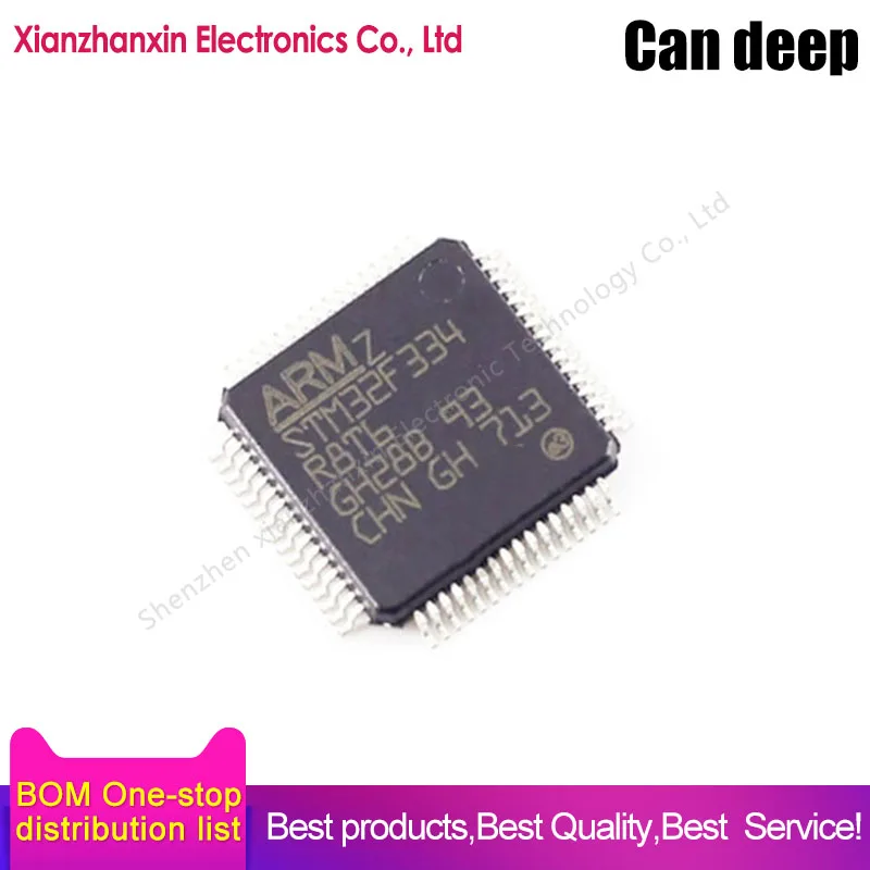 

Микроконтроллер ARM STM32F334R8T6 STM32F334 QFP64, микроконтроллер 2 ~ 10 шт./лот