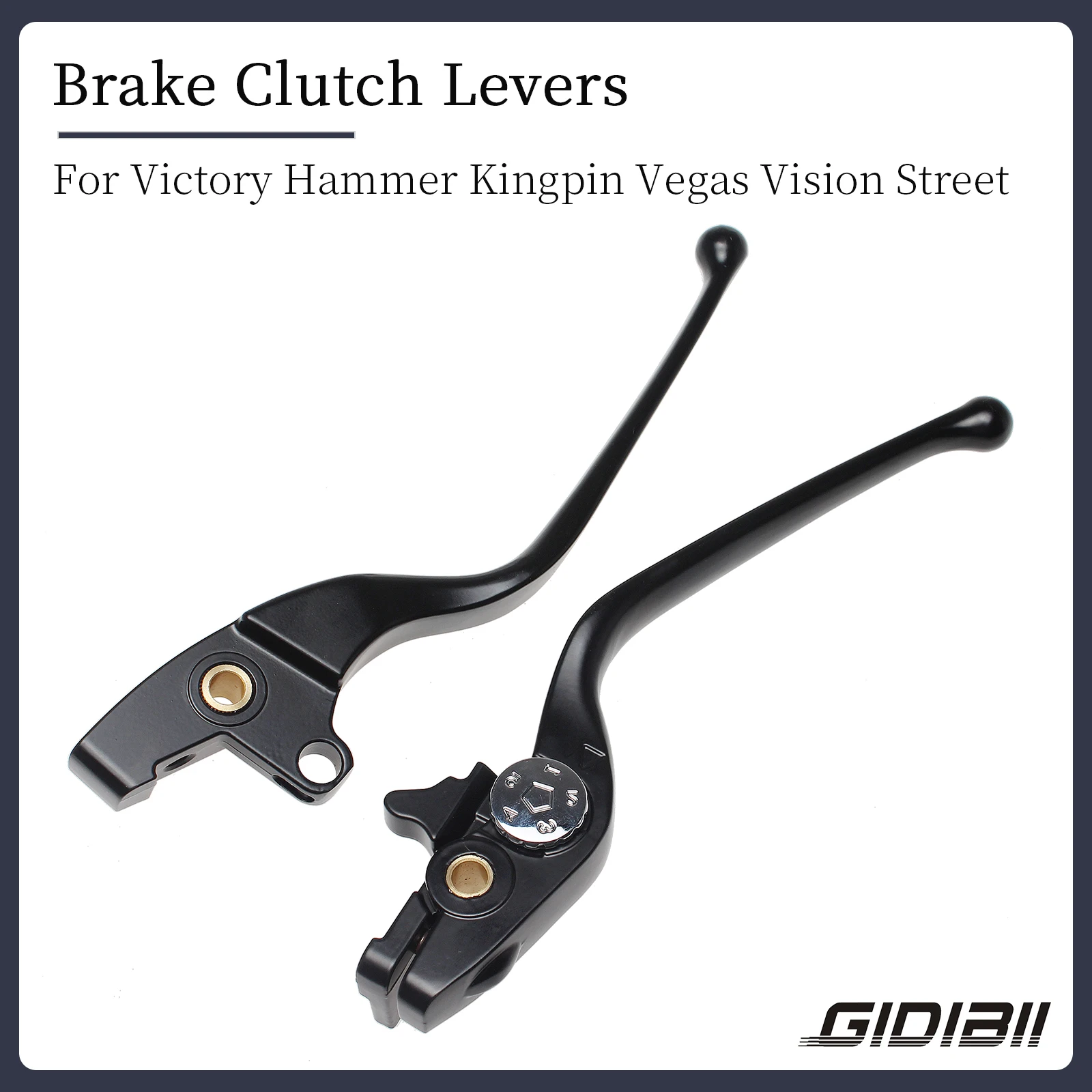 

Motorcycle Hydraulic Brake Clutch Levers For Victory Hammer Kingpin Vegas Vision Street Options Tour Premium/ness/8 Ball Aness