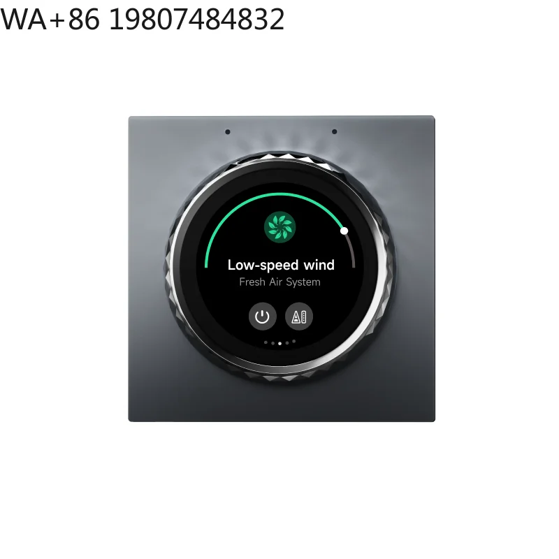 EU US All In One 2 Gang Smart Wall Scene Switch WiFi Temp Touch Display NSPanel Style  Voice Home Hotel Central Control Panel
