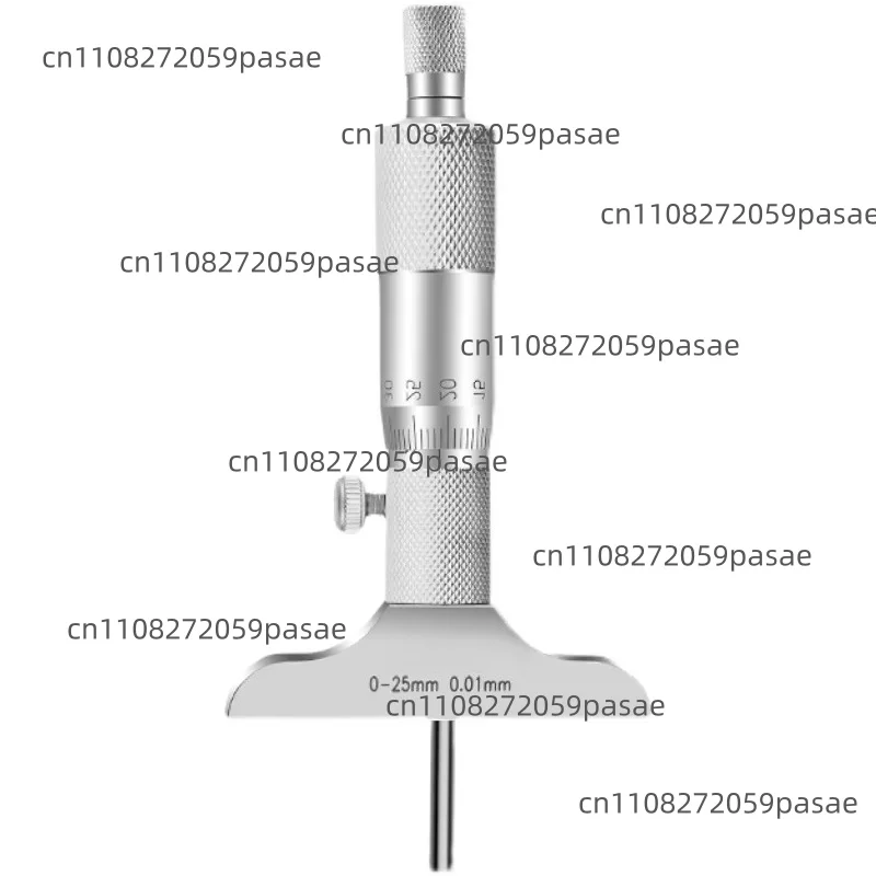 Depth micrometer 0-25, 0-100mm, 0.01 round head hole depth measurement, micrometer with high precision