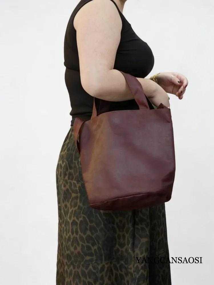 Borsa a secchiello in filato di nuvola profumata retrò cinese dal design di nicchia Nuova borsa da donna versatile di grande capacità di fascia alta