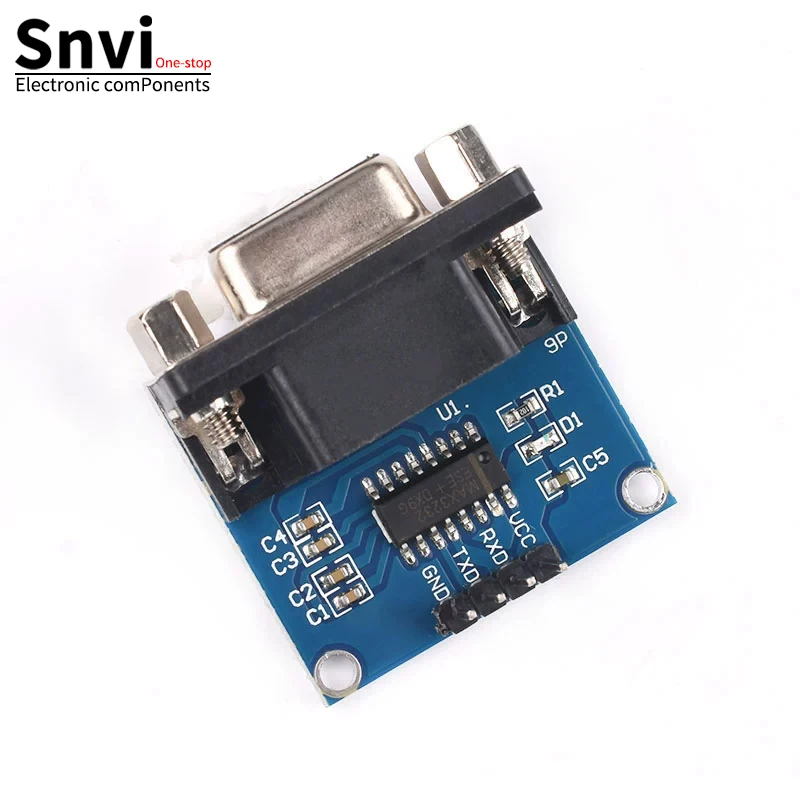 MAX3232 RS232 to TTL Serial Port Converter Module DB9 Connector MAX232 For Arduino