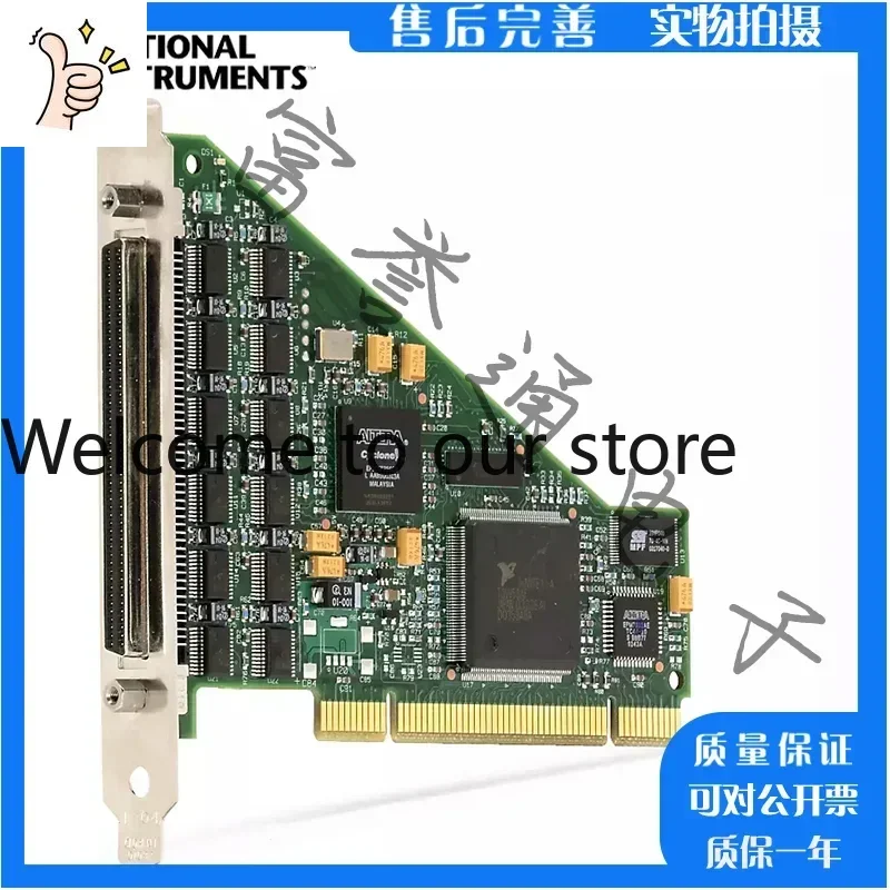 2026 US NI PCI-6509 778792-01 Industrial 96-channel Digital I/O Board, Can Be Invoiced