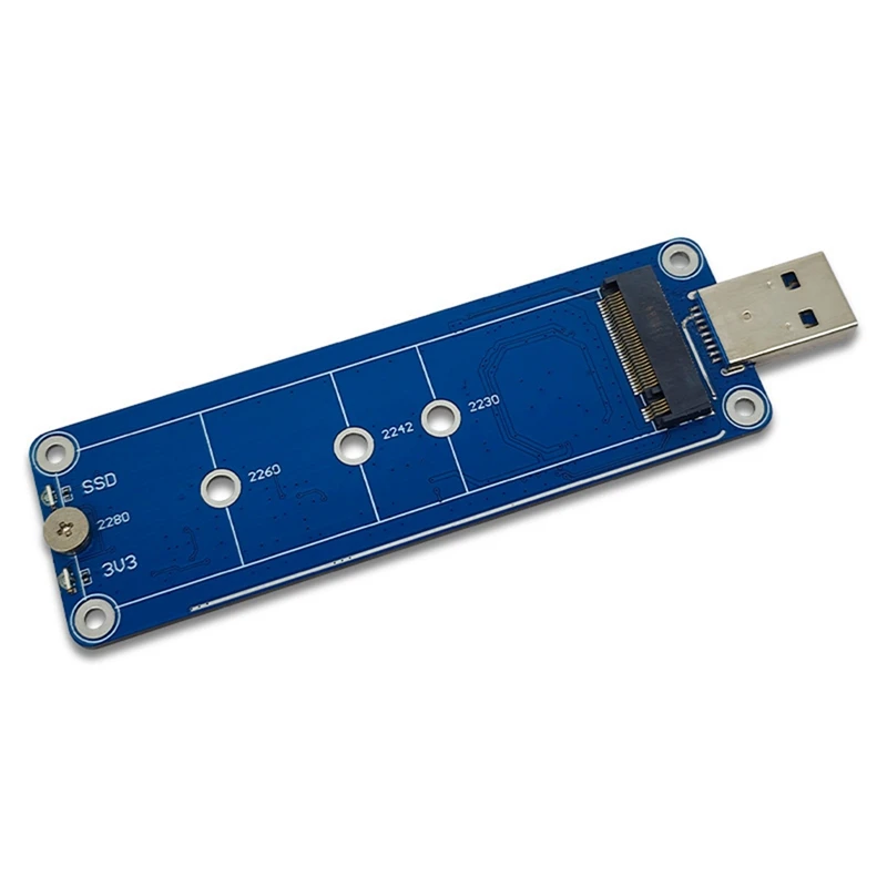 

Плата переходника M.2 NVME на USB 3,0 адаптер преобразователя USB 3,0 на M-Key NVME USB 2230 адаптер для SSD 2240 2260 2280 M2