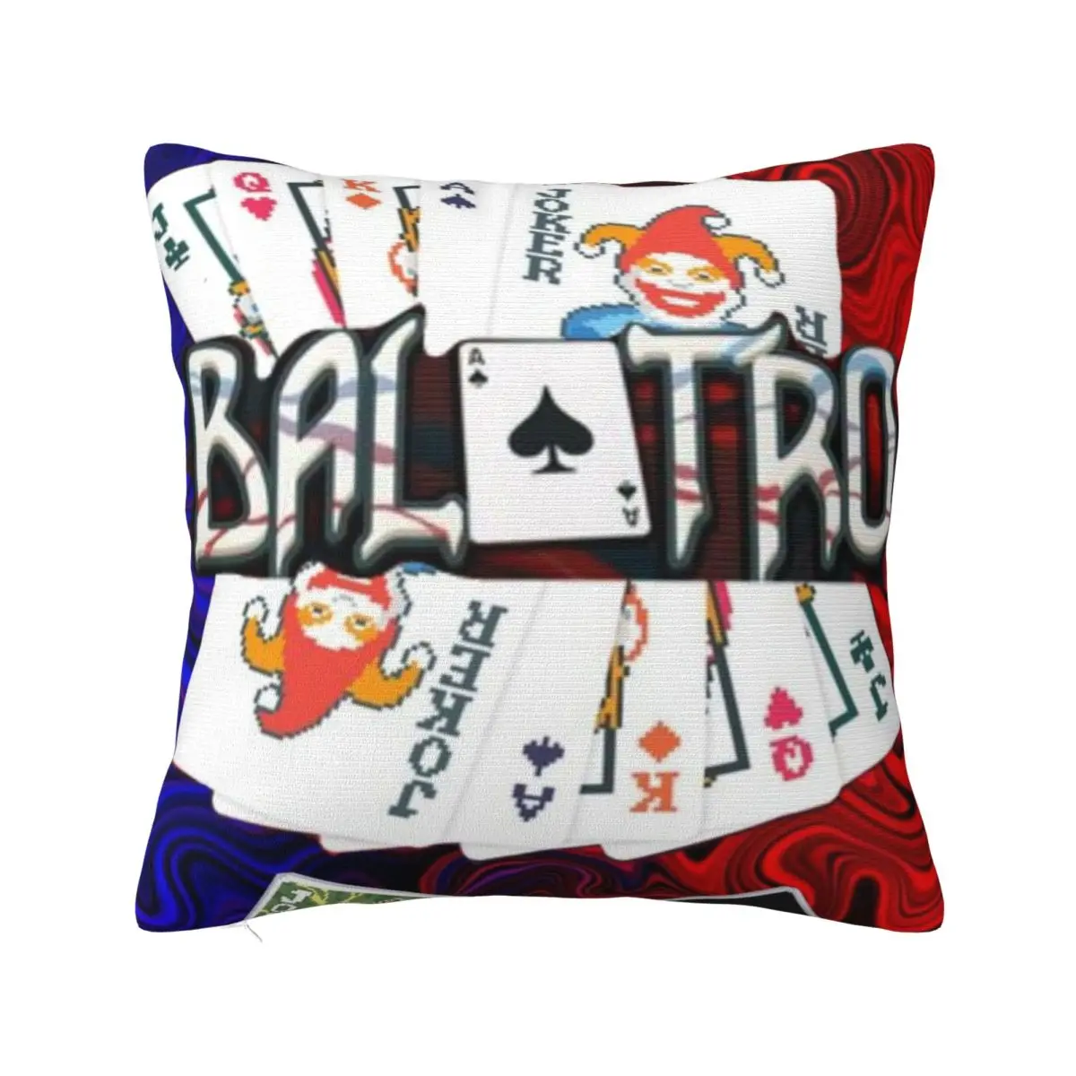 Decorative Pillowcases Balatro Video Game Product Living Room Throw Pillow Case Cover Zipper Multiple Sizes Drop Shipping