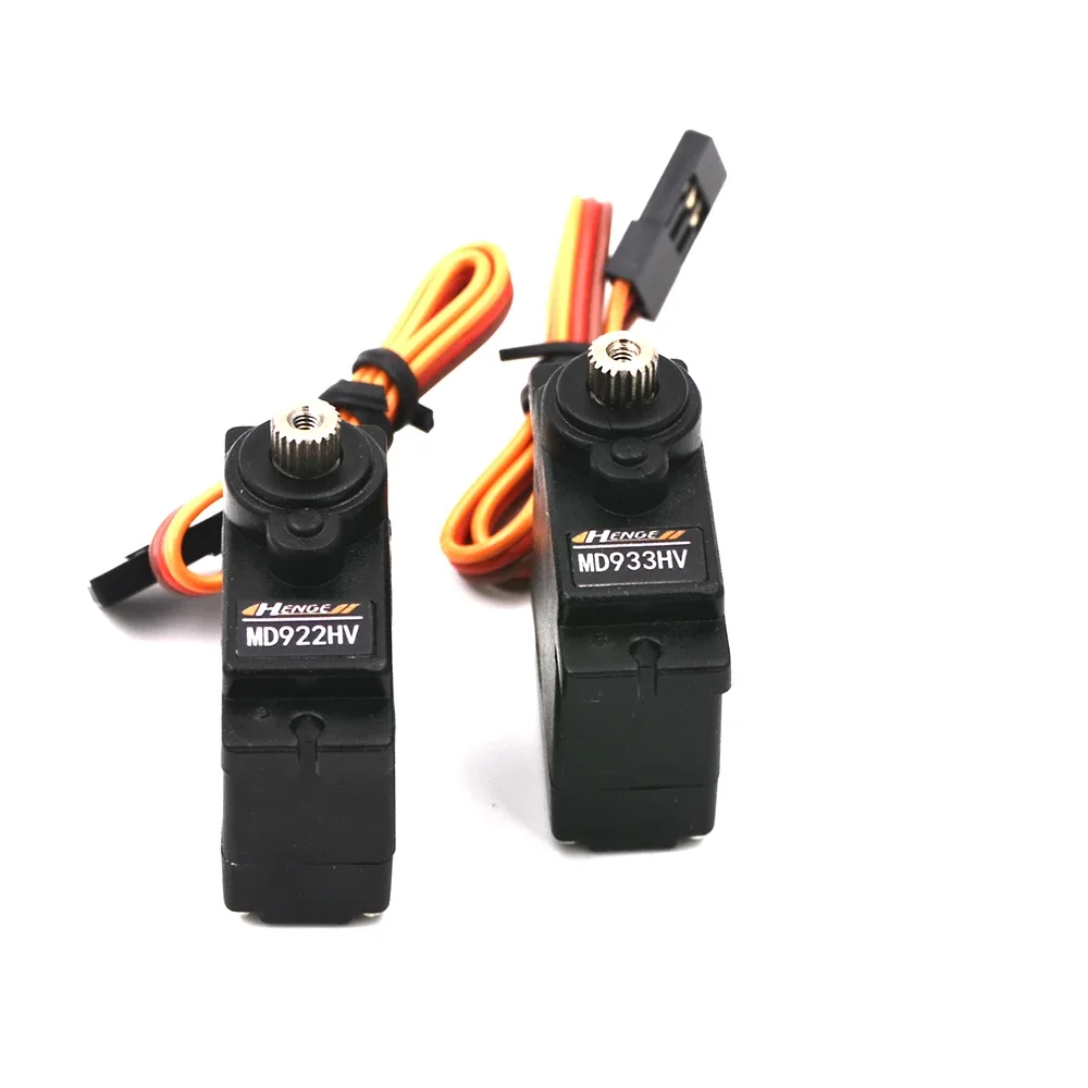 HENGE MD922HV MD933HV High Voltage Metal Gear Digital Servo For TREX 450 3D Helicopter/RC Aircraft High Precision Wear-resistant