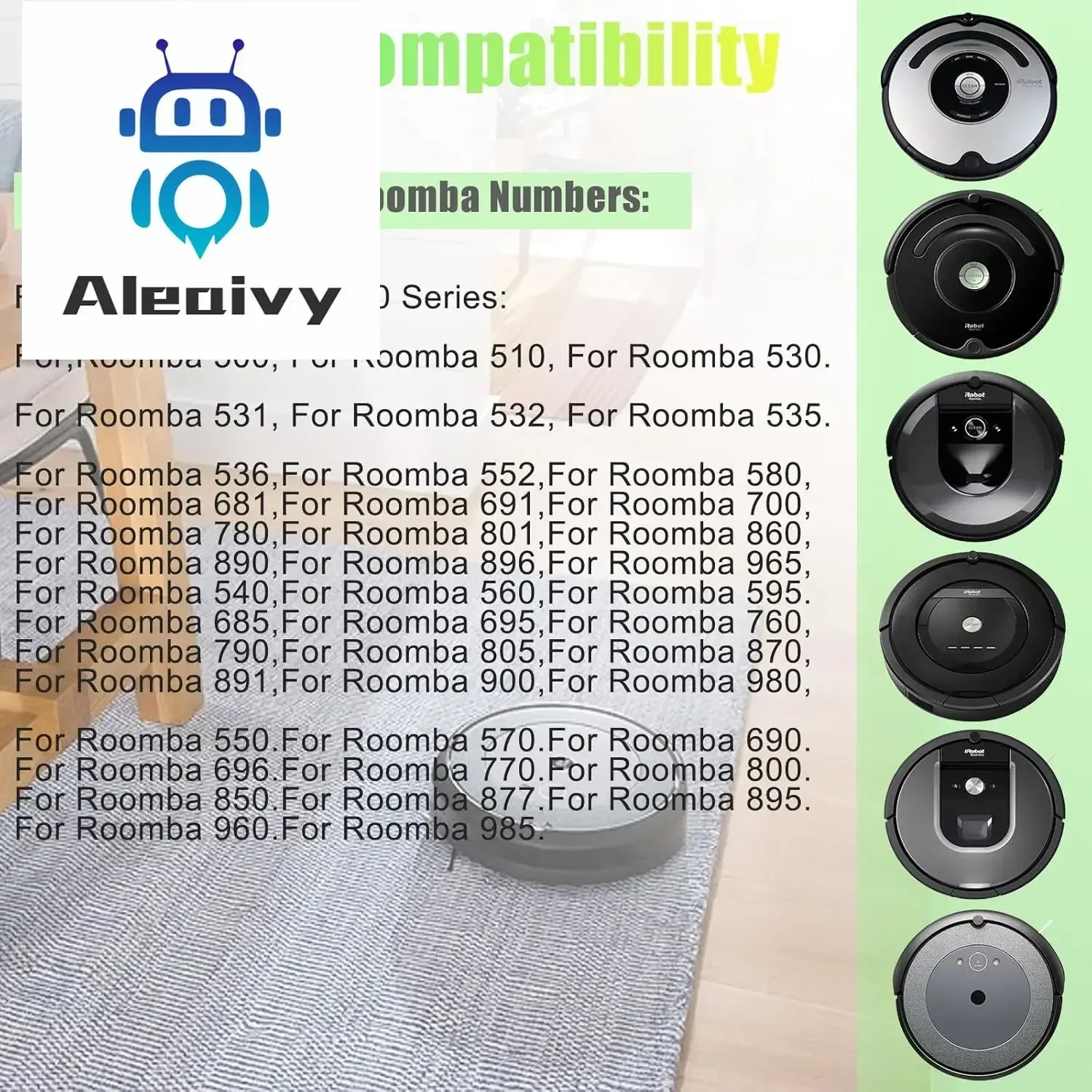 Per parti di ricambio batteria IRobot Roomba 14.4V 26Wh 5600mAh per Roomba 690 675 960 895 890 860 850 680 695 680