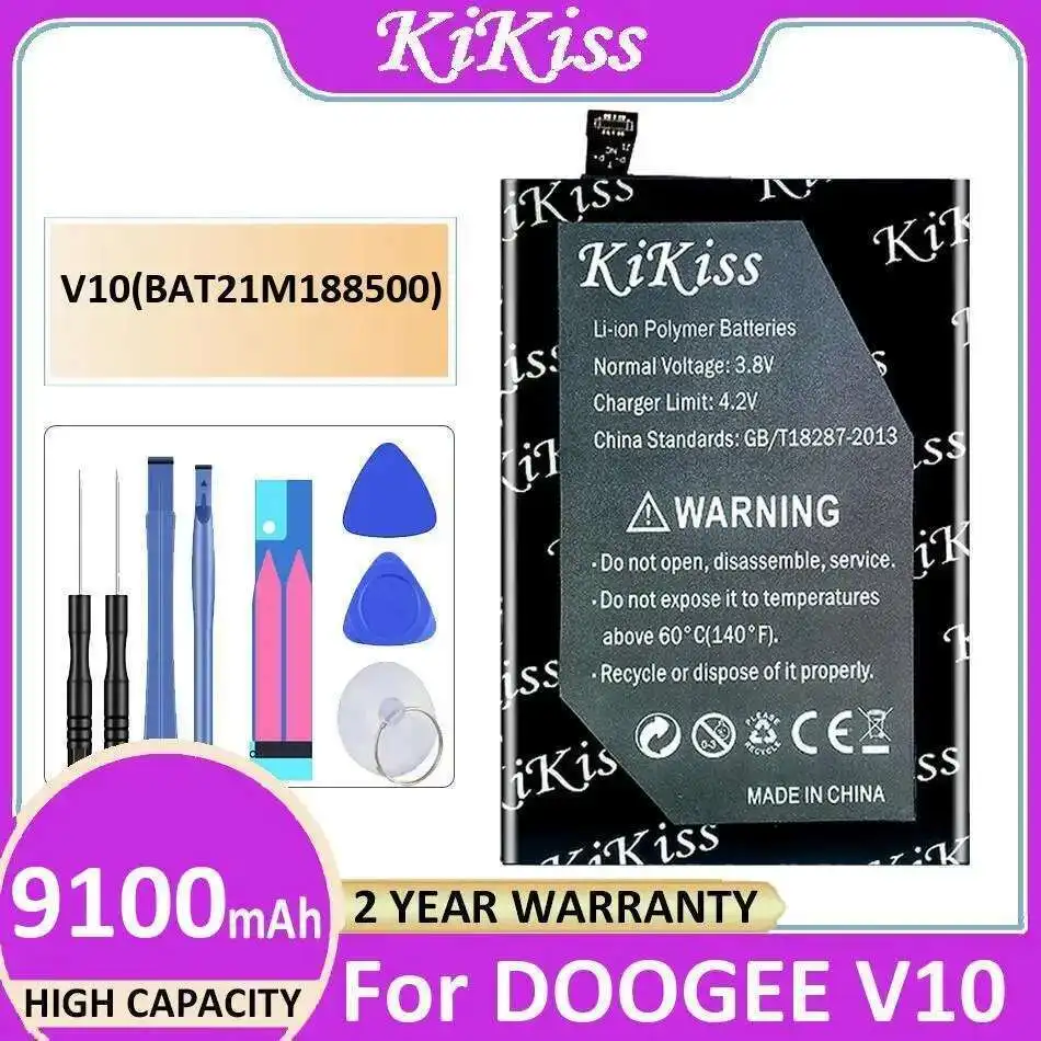 

Durable V10 BAT21M188500 For Doogee Mobile Phone Battery 9100Mah