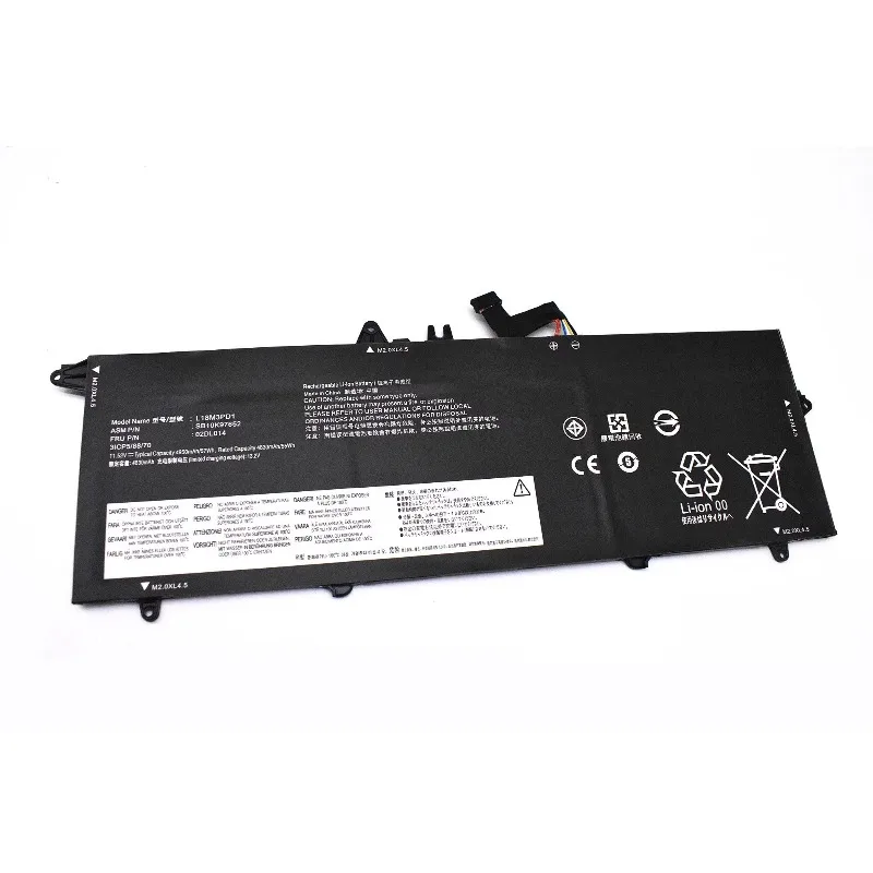 High Quality L18M3PD1 Battery for Lenovo ThinkPad T14S T490S T495S Series L18C3PD1 L18L3PD1 L18M3PD2 02DL013 02DL01 57WH
