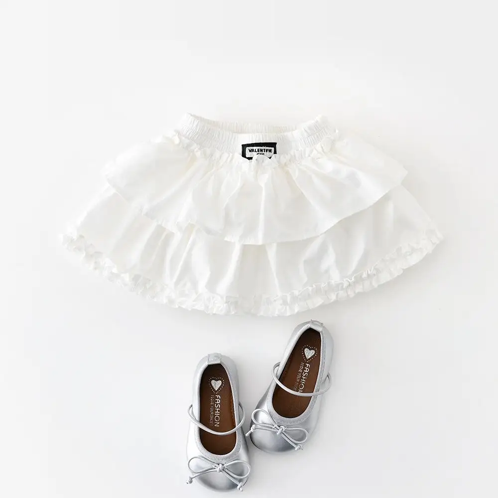 2026 Summer New Baby Girl Lace Shorts Sweet Cute Girls Tiered Skirt Thin Cotton Infant Princess Shorts Children Clothes