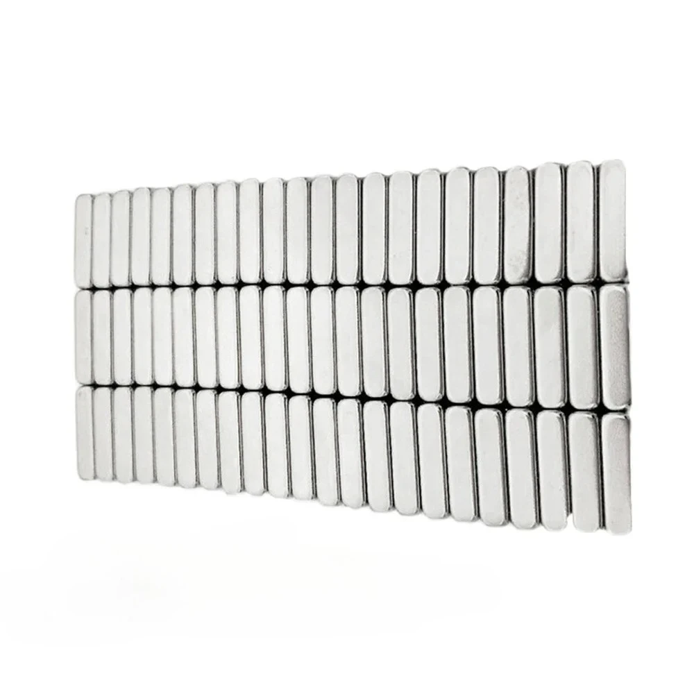 Magnet Neodymium Batang Blok Kuat N35 20x20x3 20x20x5 Magnet Tanah Jarang Pencari Magnet Batang Ndfeb Persegi Proyek Kulkas Magnet 20*20